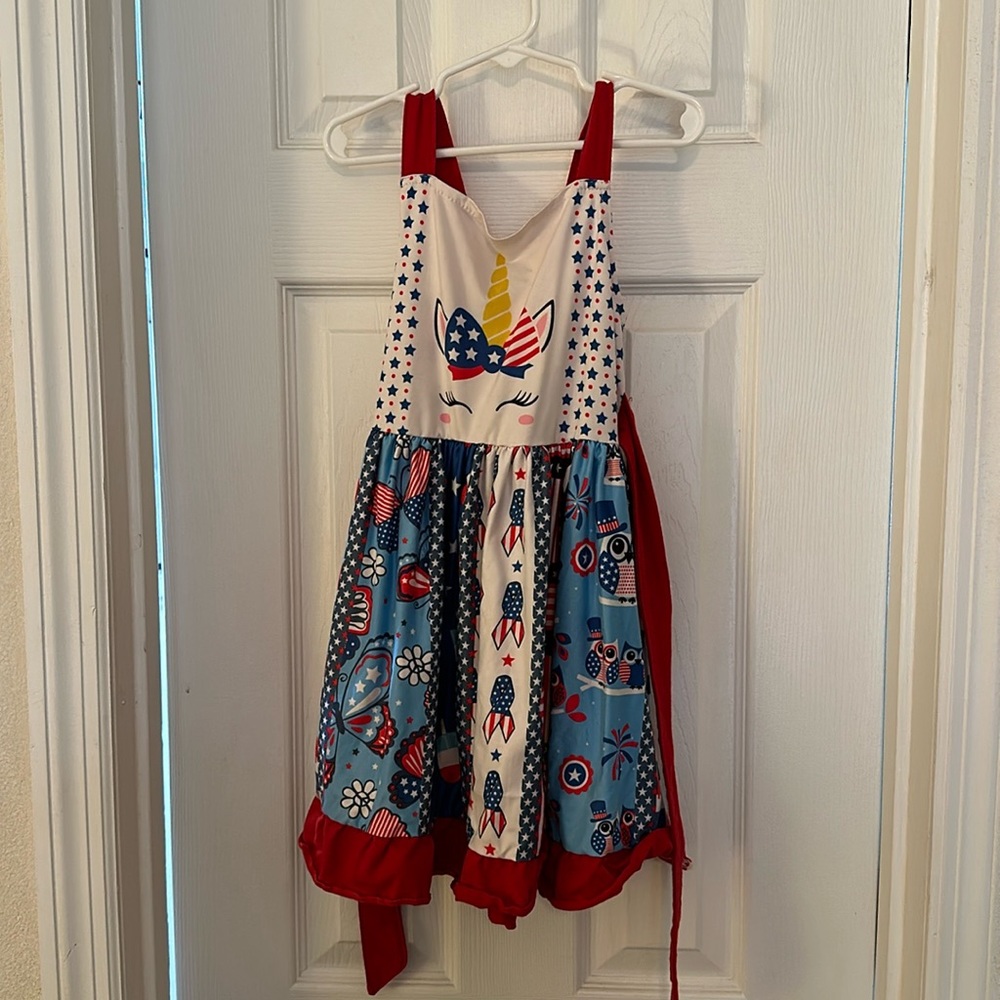 Boutique Unicorn 4th of July dress